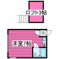 あいの里教育大駅 徒歩15分 2階の物件間取画像